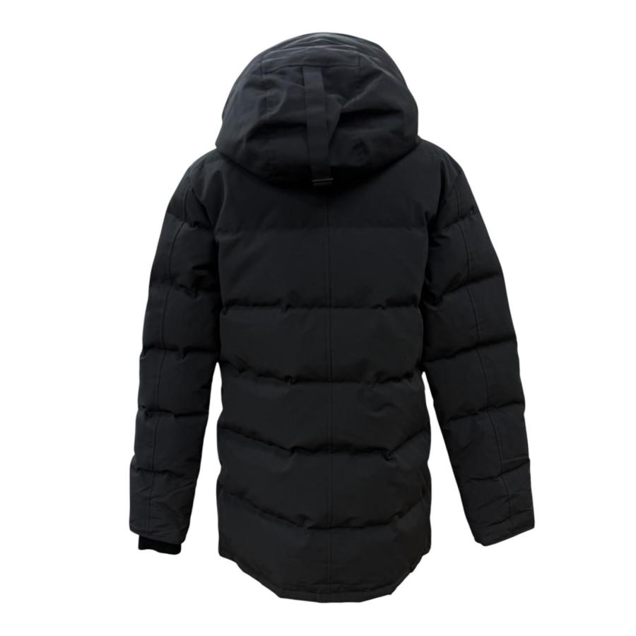 美品▼  カナダグース 2079M CARSON PARKA ロゴワッペン付き WZIPUP ダウンジャケット ブラック XS カナダ製 正規品 メンズ CANADA GOOSE（カナダグース） 美品▽CANADA GOOSE 2079M CARSON PARKA