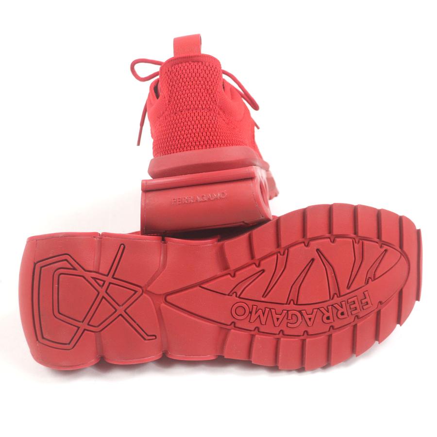 極美品□サルヴァトーレフェラガモ Nima Knit Sneakers 56271 