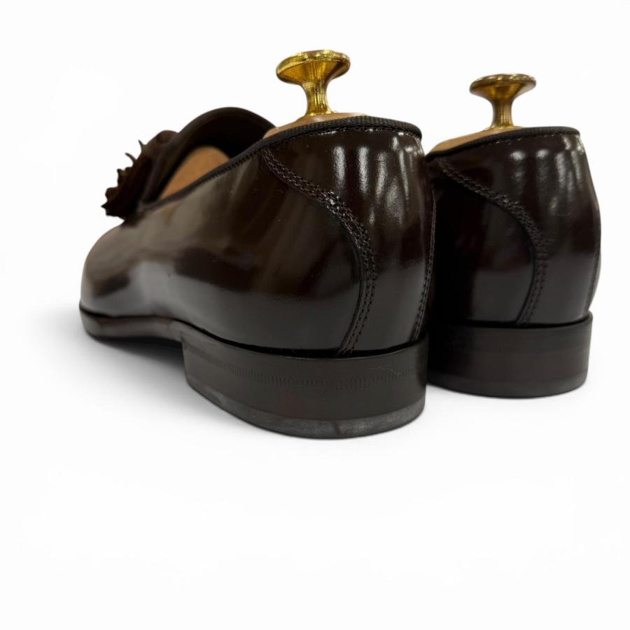 ドンドン見直し】美品▽JIMMY CHOO ジミーチュウ レザー タッセル