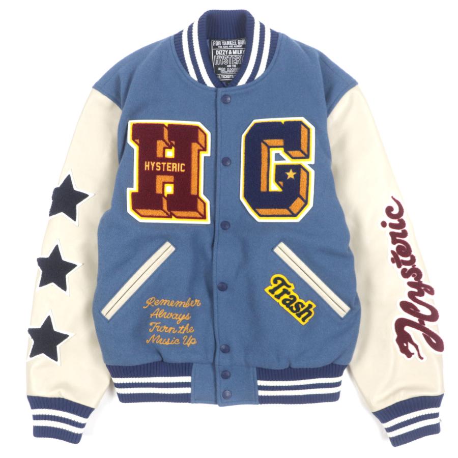 hysteric glamour スタジャン/Mサイズ（入手困難）/最終値下げ HYSTERIC GLAMOUR（ヒステリックグラマー） スタジャン HYSTERIC