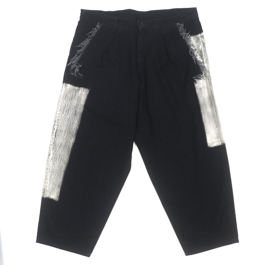 極美品▼Yohji Yamamoto POUR HOMME ヨウジヤマモトプールオム HJ-P93-026 12oz DENIM JEANS WITH SIDE FLAP DETAILS パンツ 2　正規品 極美品▽Yohji Yamamoto POUR HOMME ヨウジヤマモトプールオム HJ-P93