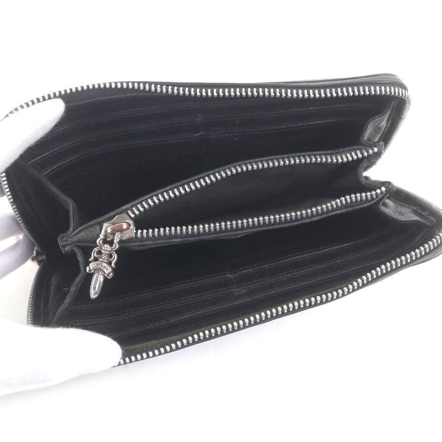 良品□CHROME HEARTS クロムハーツ REC F ZIP ウォレット フィリグリー
