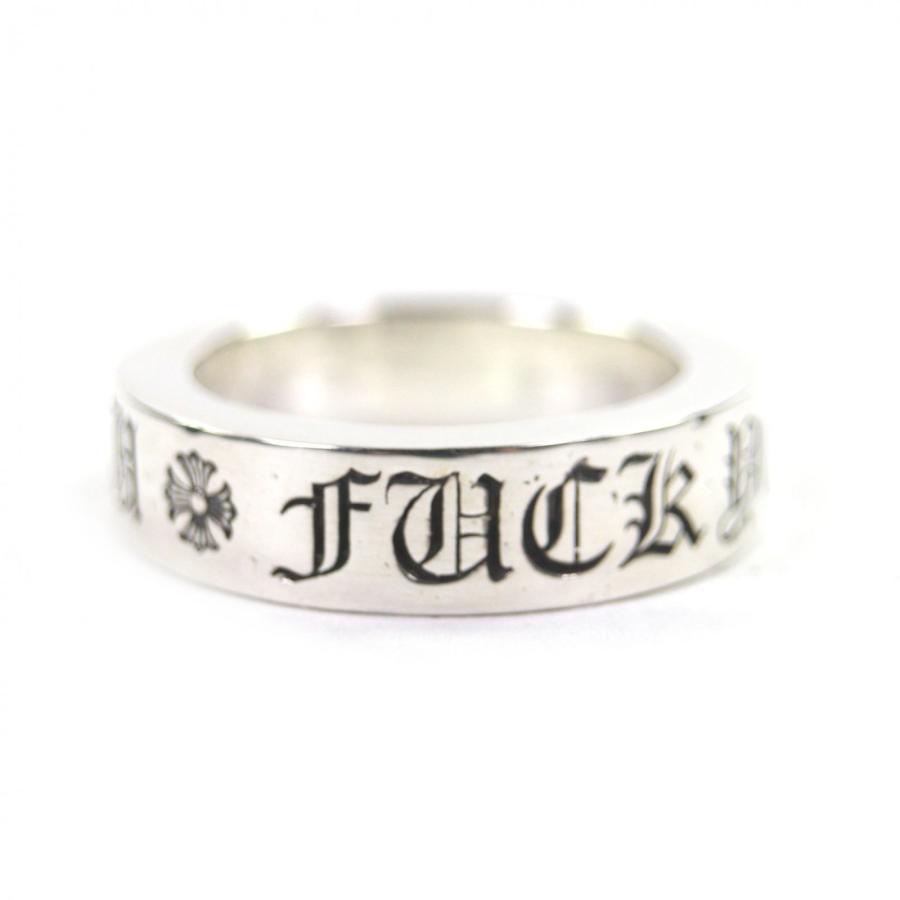美品▽CHROME HEARTS クロムハーツ スペーサーリング FUCK YOU 6mm 925