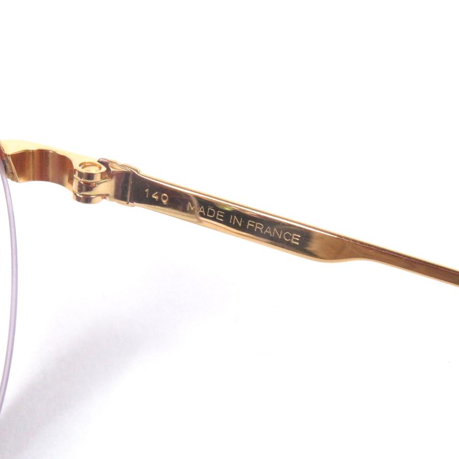 【美品】Cartier カルティエ　ハーフリム　トリニティ　メガネ　ヴィンテージ Cartier（カルティエ） 美品□Cartier ヴィンテージ トリニティ