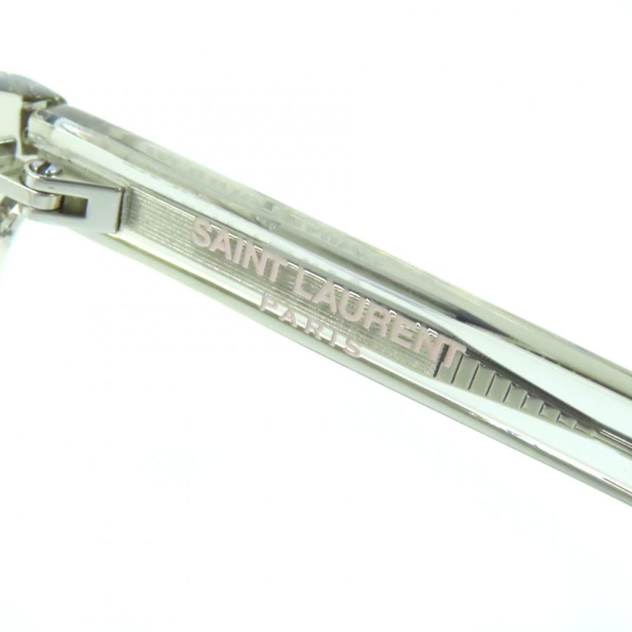 極美品△SAINT LAURENT PARIS サンローランパリ SL28 ウェリントン アイウェア メガネ 眼鏡 アイウェア クリア 49□23 140 度入り ケース付き イタリア製 メンズ 極美品△SAINT LAURENT PARIS サンローランパリ SL28 ウェリントン