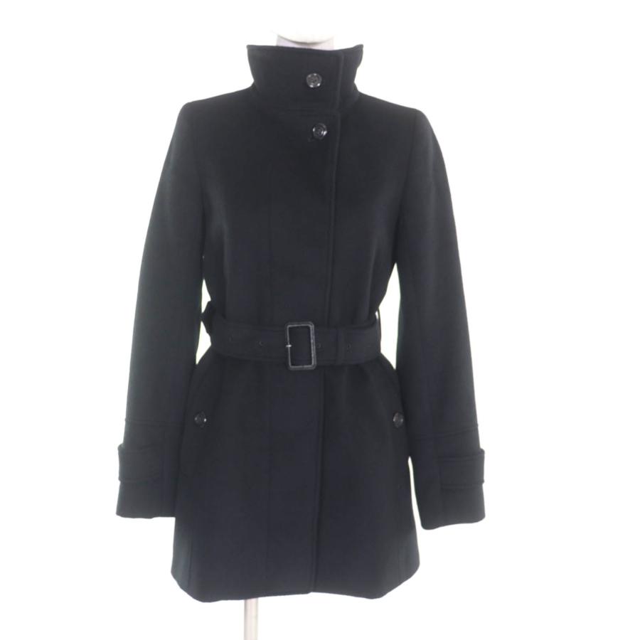 超美品】BURBERRY LONDON アンゴラ混 ロングコート ベルト付き 【公式