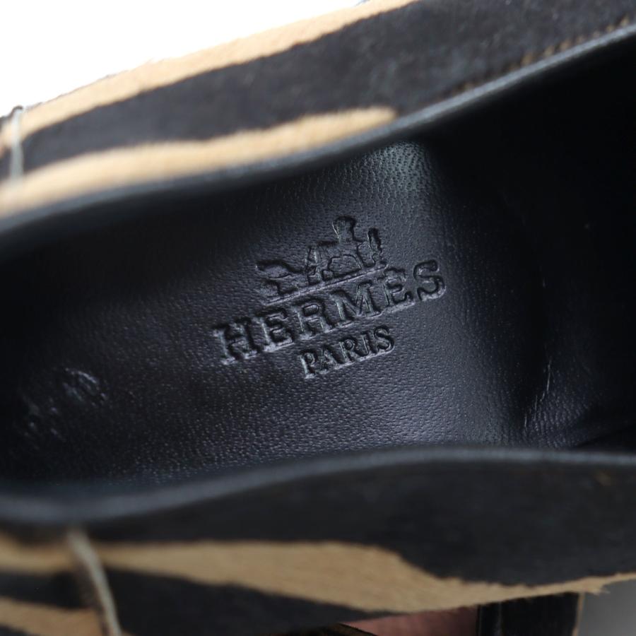 HERMES（エルメス） 極美品○HERMES 2021年製 212248Z ハラコ Hメタル 