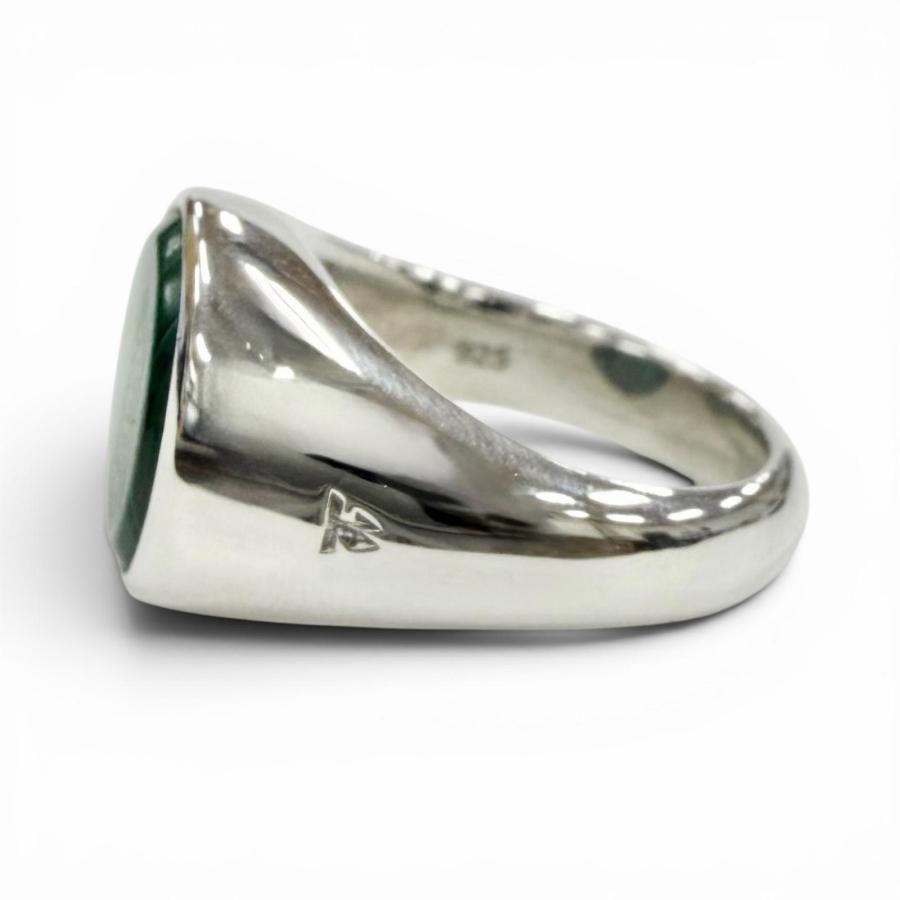 新品 TOM WOOD トムウッド リング Lizzie Ring マラカイト 極美品◇TOM WOOD トムウッド Lizzie Ring マラカイト 925 現行品