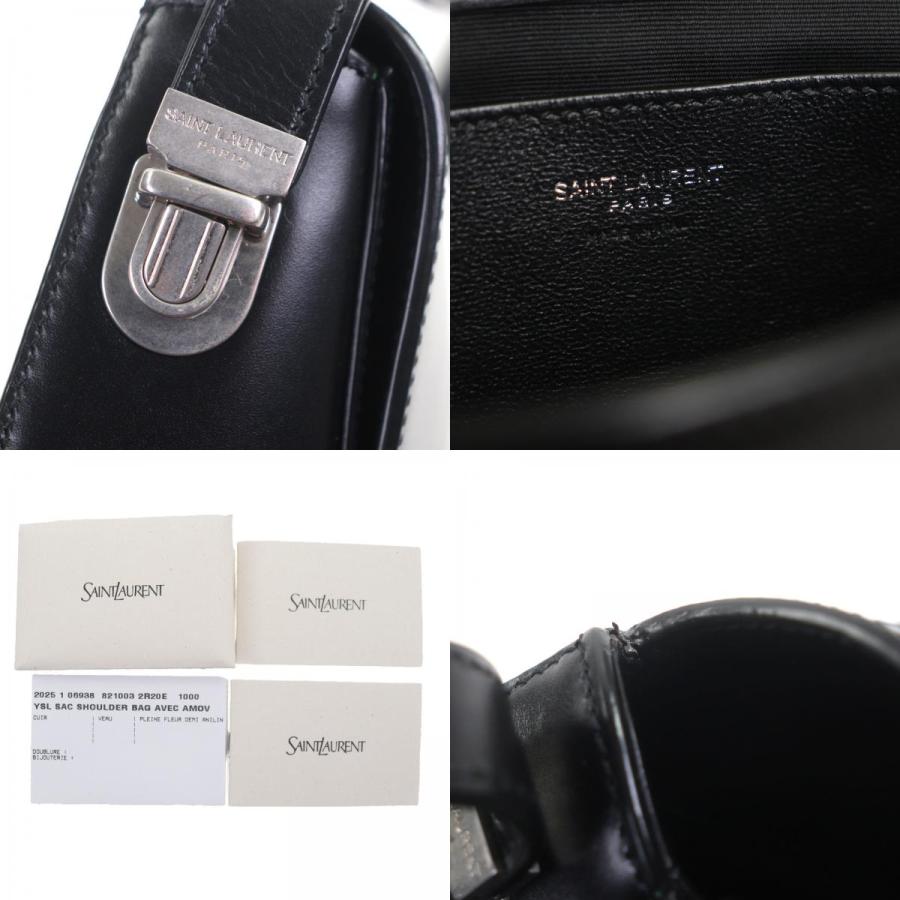 美品▽SAINT LAURENT PARIS サンローランパリ 821003 スモール クロス