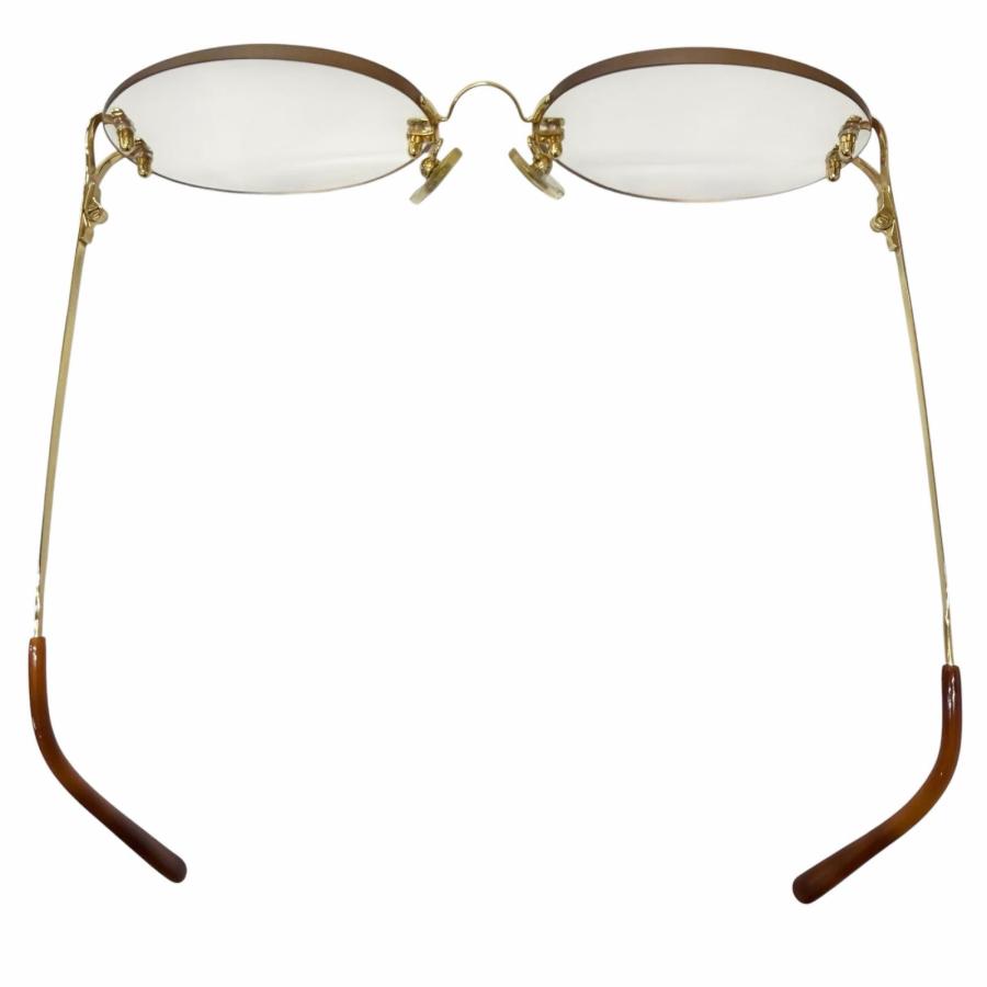 Cartier（カルティエ） 美品□Cartier オーバルレンズ ツーポイント 