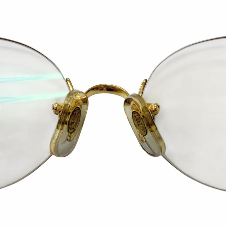 Cartier（カルティエ） 美品□Cartier オーバルレンズ ツーポイント 