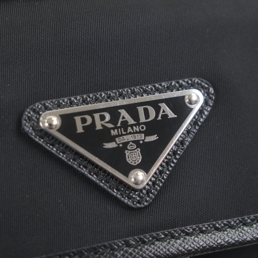 PRADA（プラダ） 極美品▽PRADA 2ZH194 サフィアーノレザー ReNylon