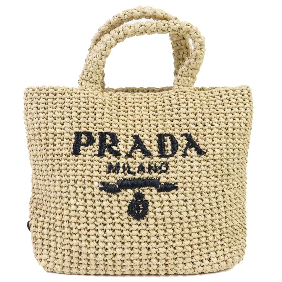 正規品　プラダ　ラフィア　クロシェ トートバッグ かごバッグ 未使用 楽天市場】PRADA プラダ かごバッグ 1BG500 GOO 2M2Q レディース