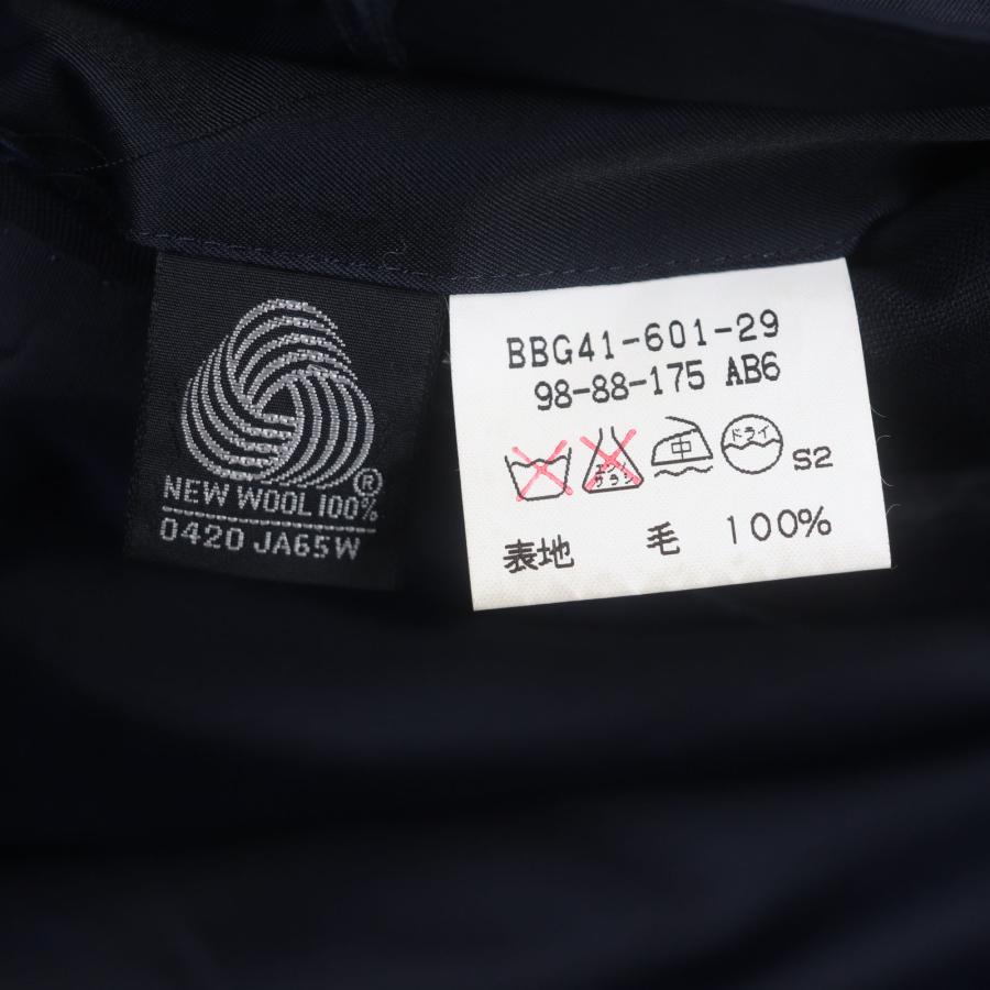 美品▽Burberrys バーバリー ヴィンテージ モヘア混 エンブレム金