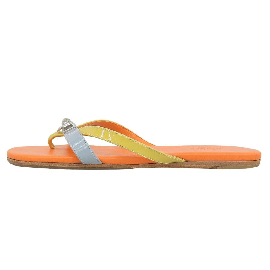 HERMES（エルメス） 美品△HERMES シルバー金具 メドール金具 レザー 