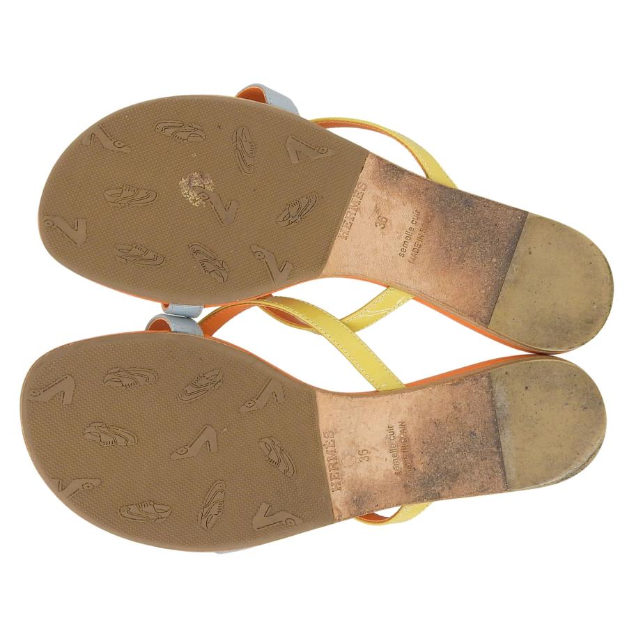 HERMES（エルメス） 美品△HERMES シルバー金具 メドール金具 レザー 
