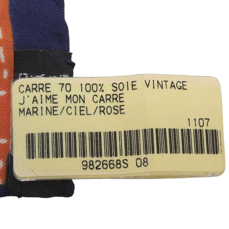 HERMES（エルメス） 未使用品△HERMES カレ70 J'aime mon Carre
