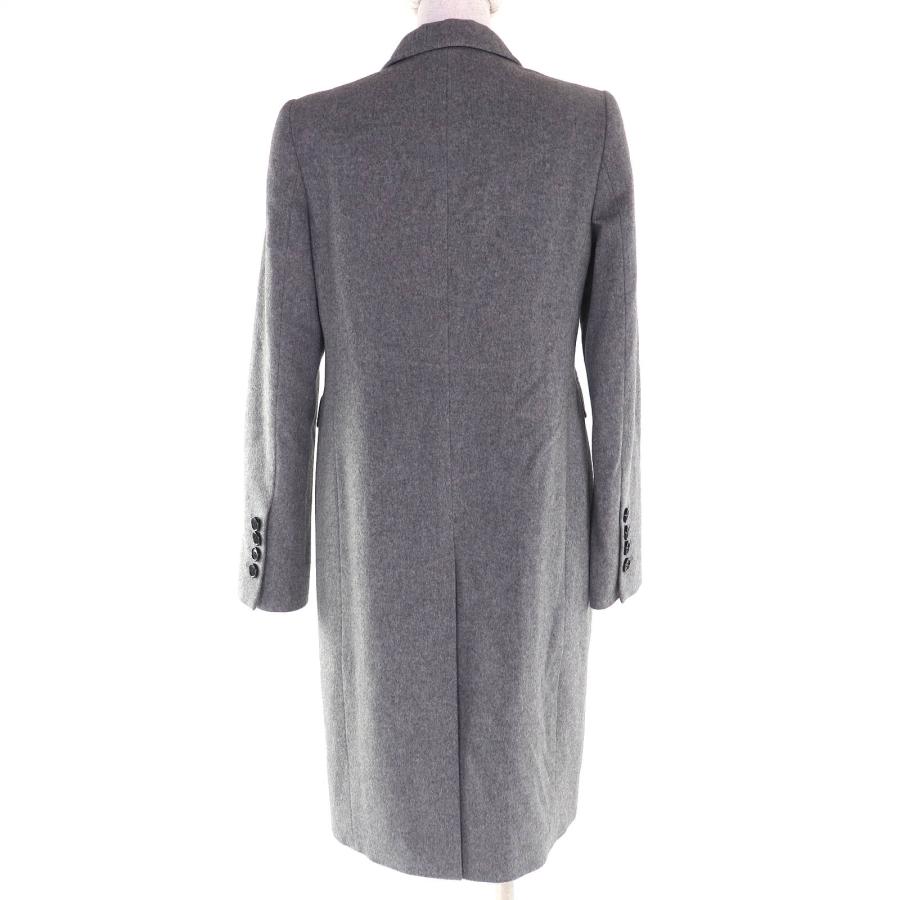 アクアスキュータム チェスターコート ピュアラムウール 英国製 グレー 極美品 Aquascutum（アクアスキュータム） 極美品△Aquascutum ウール