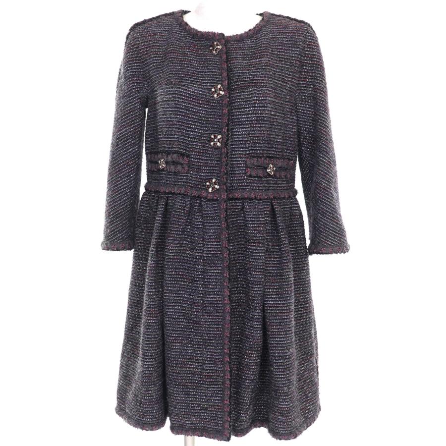 CHANEL（シャネル） 美品◇CHANEL P42301 裏地シルク100％ ココマーク 