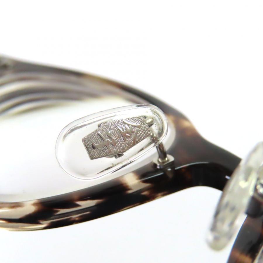 美品▽金子眼鏡 カネコガンキョウ CELLULOID チタニウム マーブル