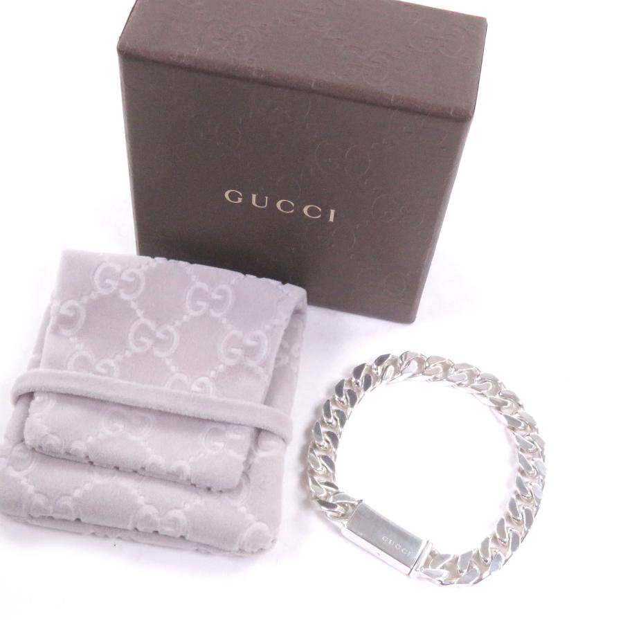 美品✨グッチ　喜平 チェーン　ブレスレット　SV925　シルバー　研磨・磨き済み GUCCI（グッチ） 美品□GUCCI ヴィンテージ SV925 喜平 チェーン