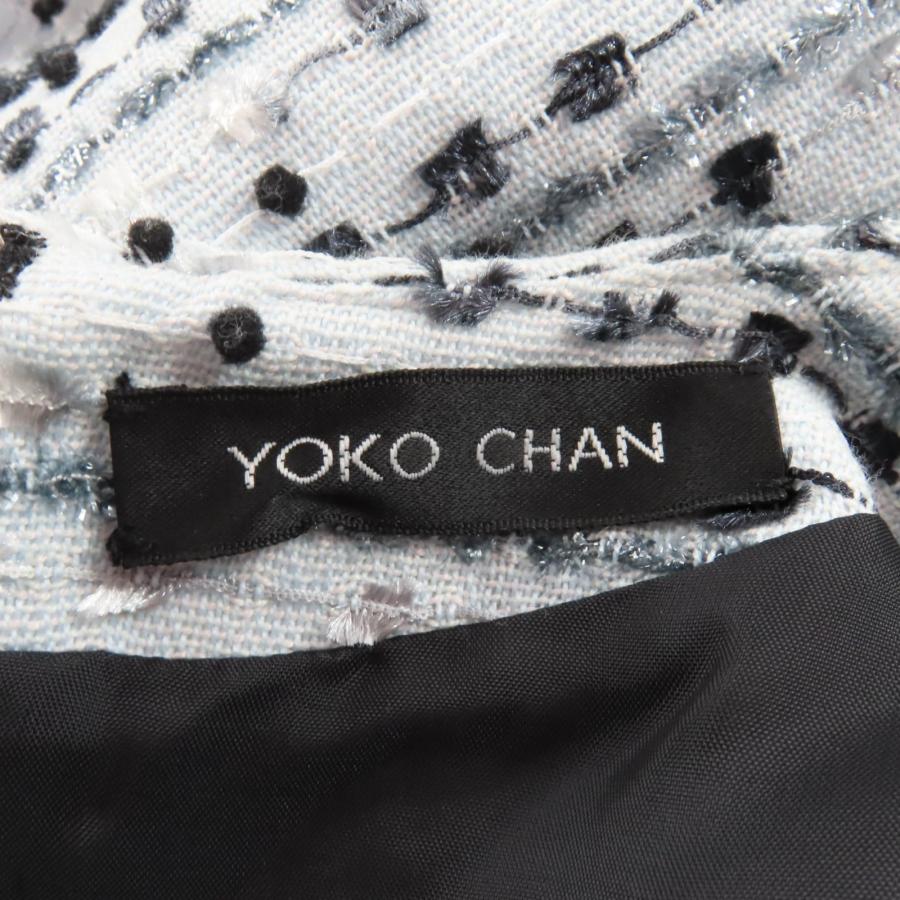 未使用品☆YOKO CHAN ヨーコチャン YCD-120-563 コットン ツイード