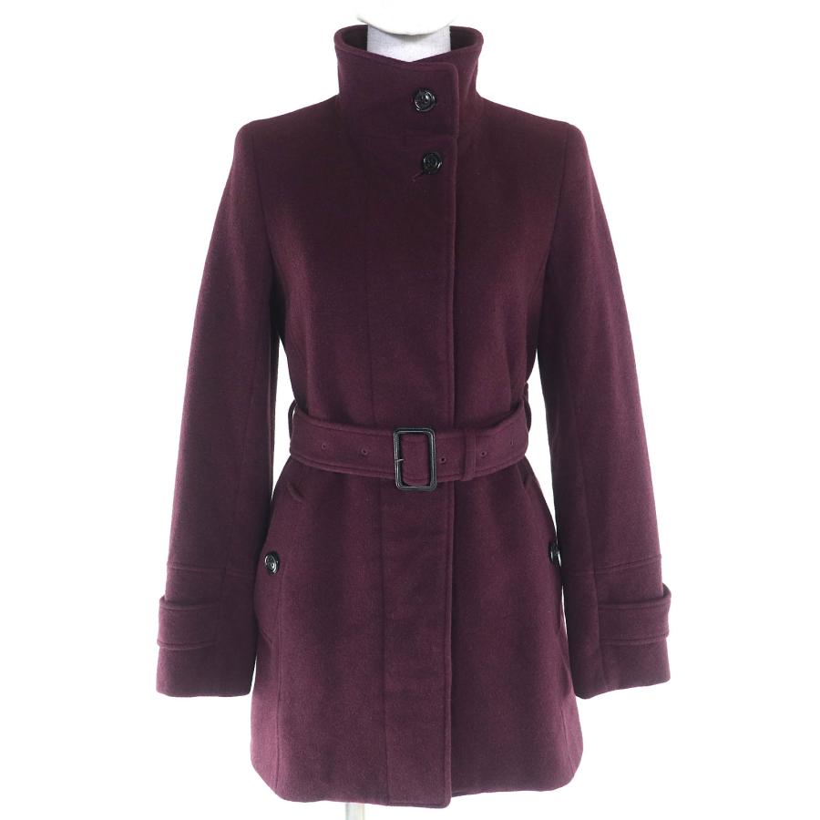 美品△BURBERRY LONDON バーバリーロンドン アンゴラ ウール 裏地