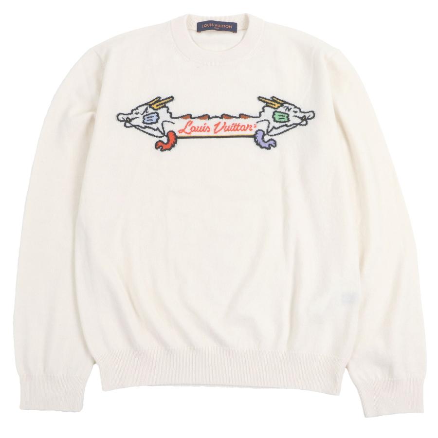 louisvuitton☆NIGOコラボドラゴンカシミヤニットXXL未使用新品 極美品□LOUIS VUITTON NIGO ルイヴィトン ニゴー カシミヤ ウール