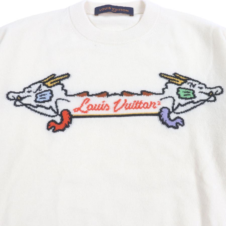 louisvuitton☆NIGOコラボドラゴンカシミヤニットXXL未使用新品 極美品□LOUIS VUITTON NIGO ルイヴィトン ニゴー カシミヤ ウール