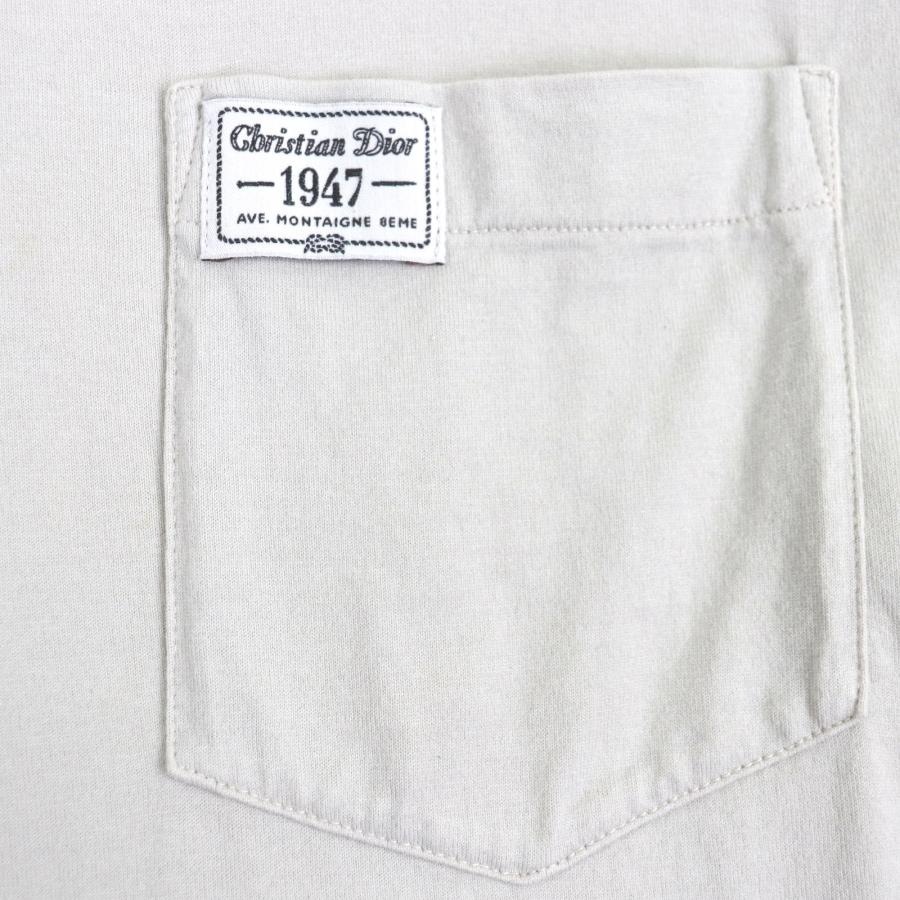 Dior HOMME 美品▽DIOR ディオール オム 243J634B0677 バックロゴ刺繍 