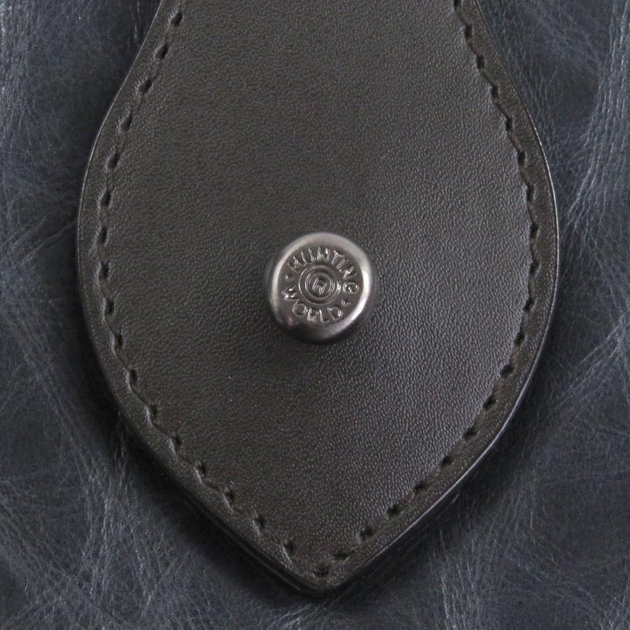 良品□HUNTING WORLD ハンティングワールド バチュークロス レザー