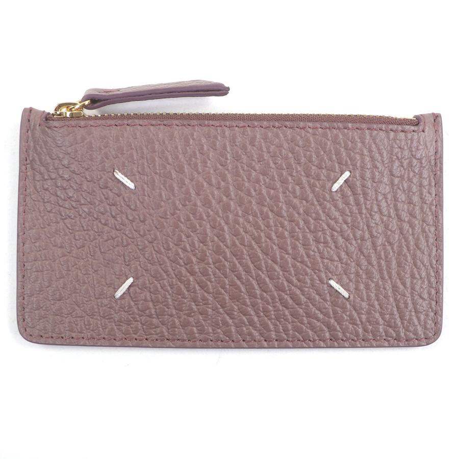 未使用品□Maison Margiela 11 メゾンマルジェラ11 S56UI0143 グレインレザー 4ステッチ フラグメントケース カードケース あずき色 伊製 未使用品□Maison Margiela 11 メゾンマルジェラ11 S56UI0143 グレイン