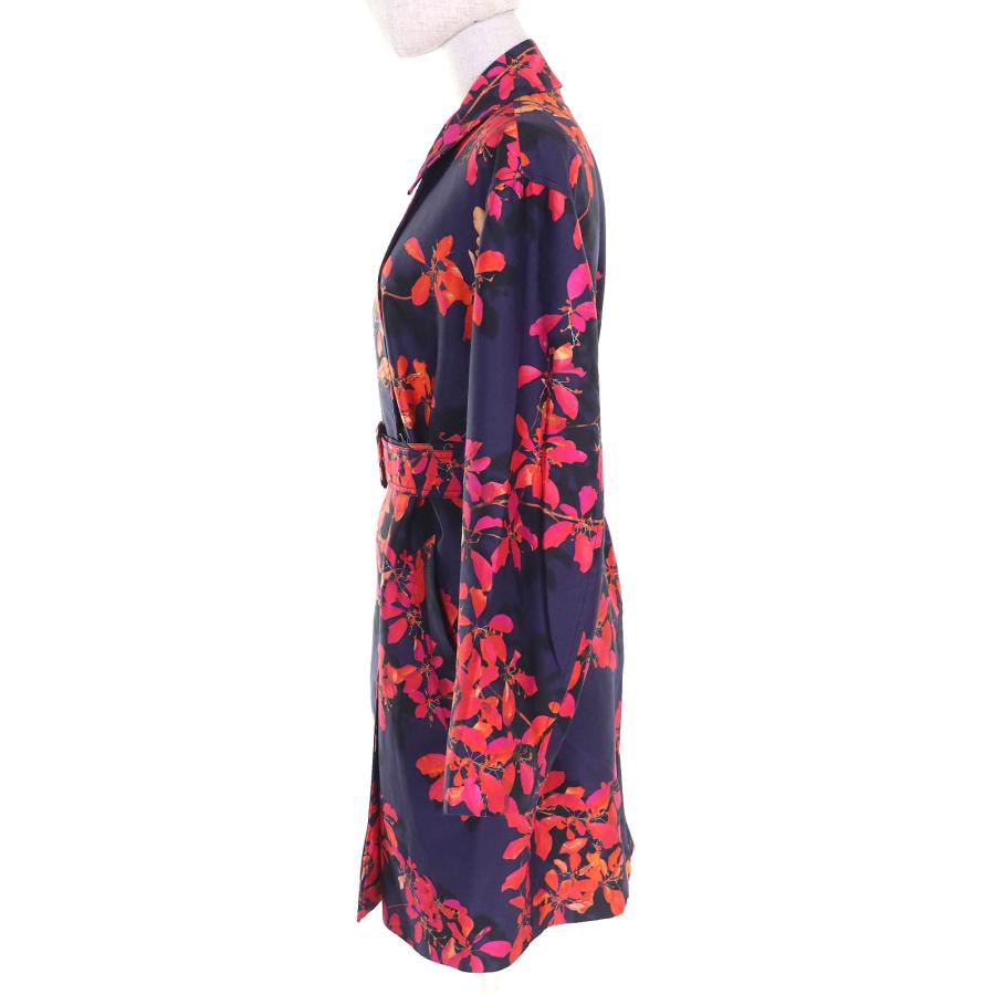 極美品△DRIES VAN NOTEN ドリスヴァンノッテン 19AW Floral Coat