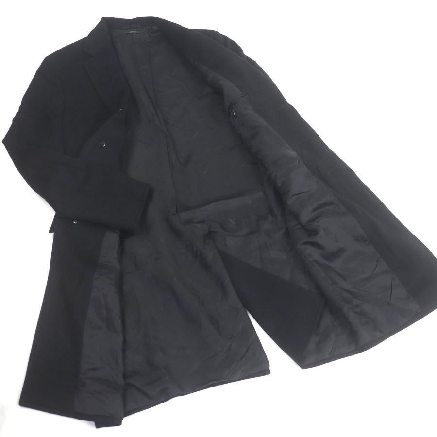 HERMES（エルメス） 極美品□HERMES カシミヤ100％ 襟裏ラムレザー