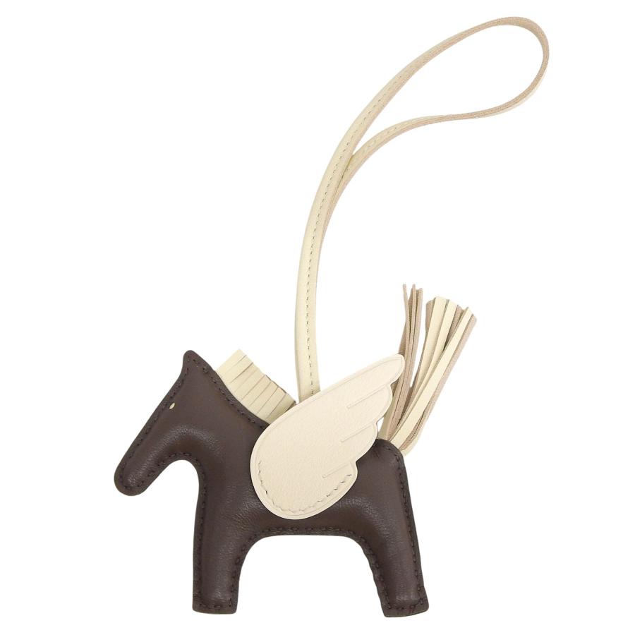 【新品未開封】HERMES エルメス ペガサスチャームPM HERMES（エルメス） ロデオチャームペガサスPM ブラック/エトゥープ