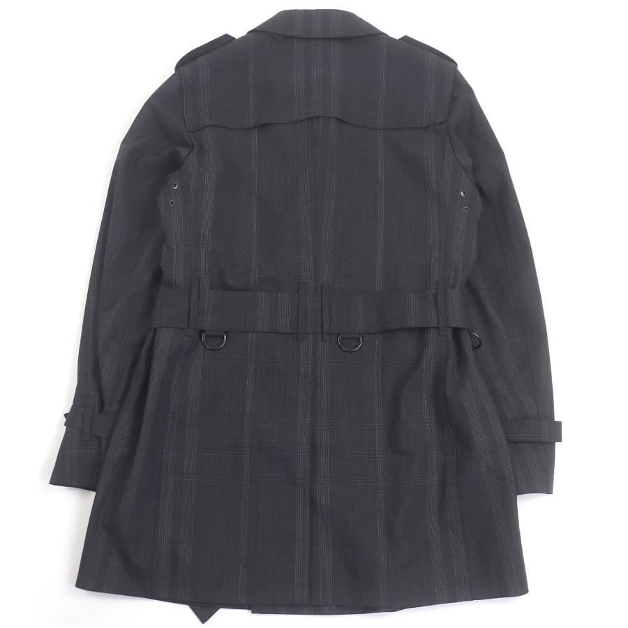 極美品□BURBERRY LONDON バーバリーロンドン チェック柄 ダブル
