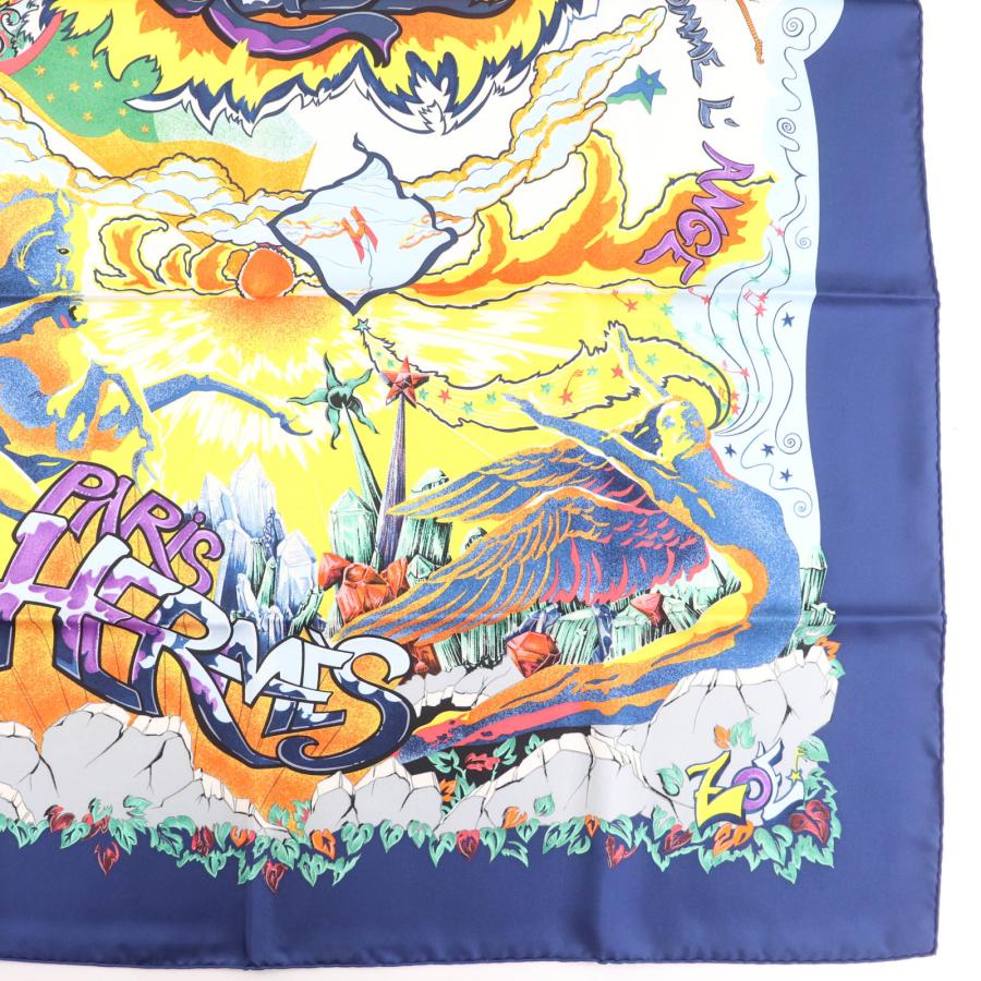 HERMES（エルメス） 未使用品☆HERMES カレ90 シルク100％ THE ALFEE