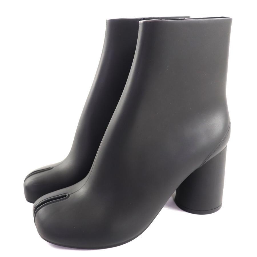 未使用品◇Maison Margiela 22 メゾンマルジェラ22 22SS S38WU0378 TABI BOOTS タビ ブーツ ラバー レイン ブーツ 黒 38 保存袋付き 伊製 未使用品◇Maison Margiela 22 メゾンマルジェラ22 22SS S38WU0378