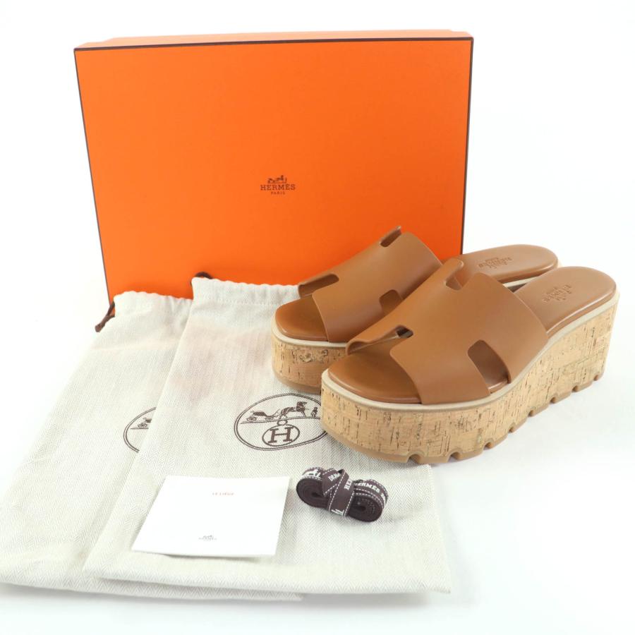 HERMES（エルメス） 未使用品☆HERMES エズ30 カーフレザー Hロゴ 