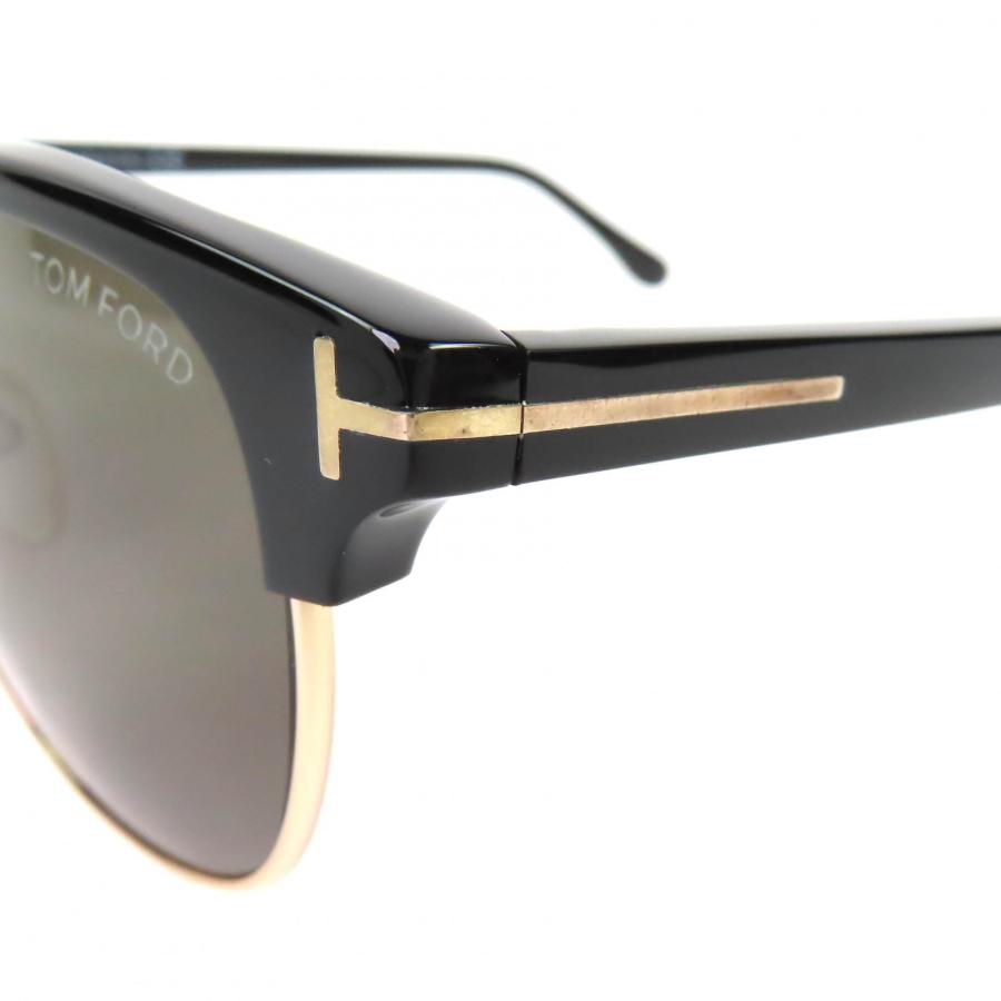 美品△TOM FORD トムフォード TF248 Henry ハーフリム サングラス アイ