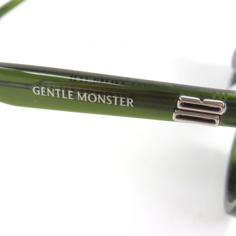 美品□GENTLE MONSTER ジェントルモンスター BY スクエアフレーム