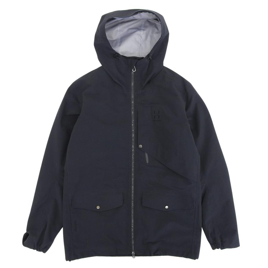 HAGLOFS（ホグロフス） 美品△HAGLOFS SELJA JACKET MEN ロゴ刺繍 GORE 