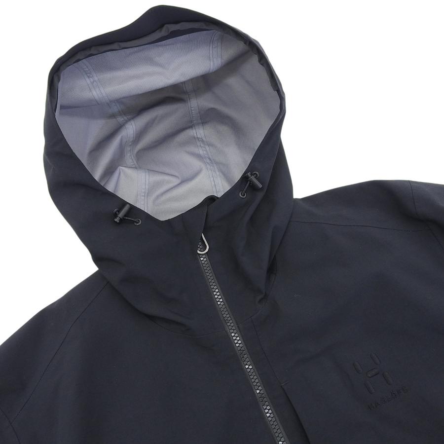 HAGLOFS（ホグロフス） 美品△HAGLOFS SELJA JACKET MEN ロゴ刺繍 GORE 