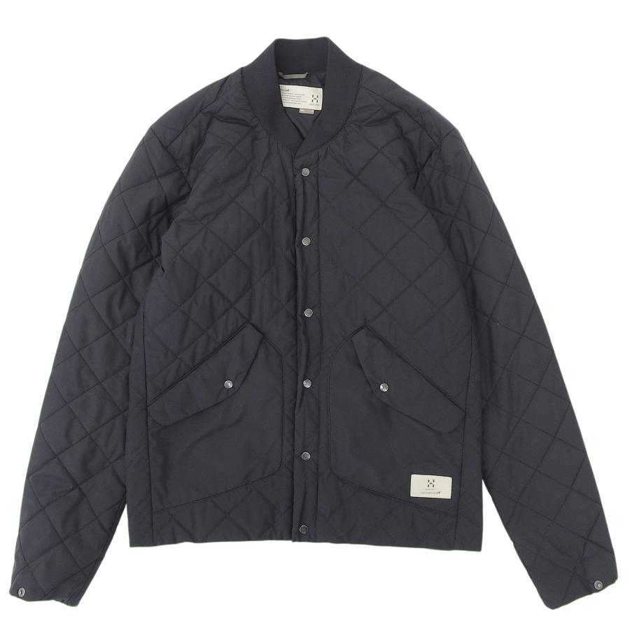 HAGLÖFS GORE-TEX ブラックジャケット S HAGLOFS（ホグロフス） 美品△HAGLOFS SELJA JACKET MEN ロゴ刺繍 GORE