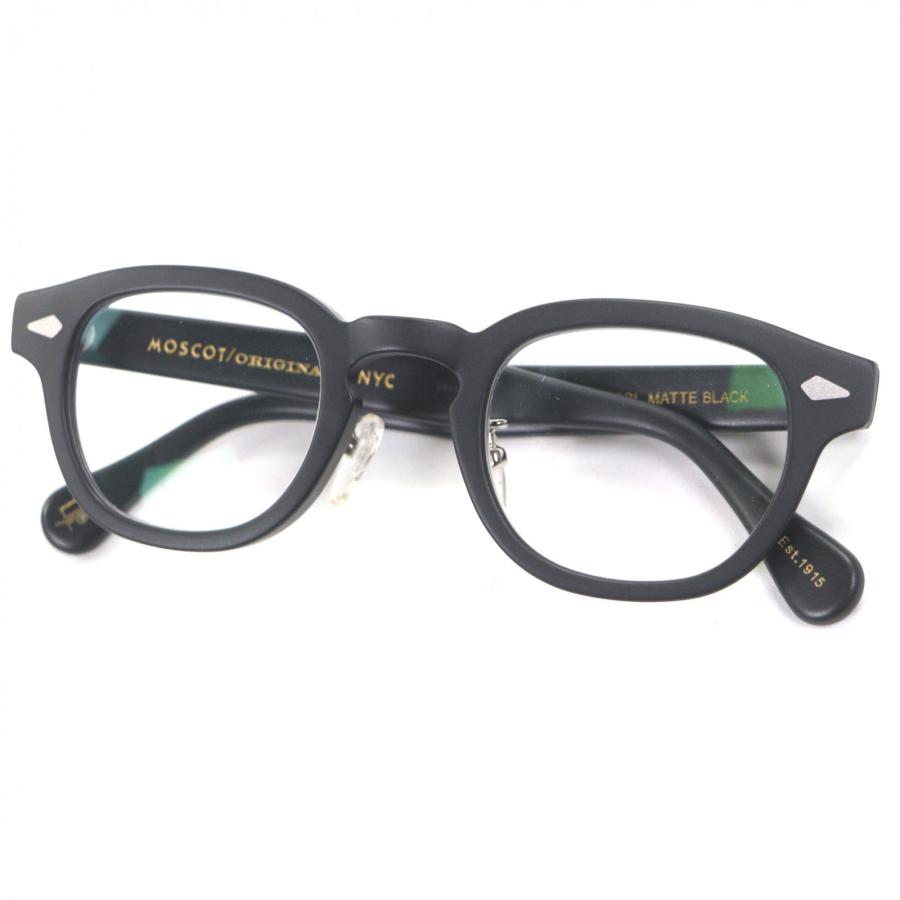 美品△MOSCOT モスコット LEMTOSH レムトッシュ メガネ 眼鏡 アイウェア ブラック 44□24 140 度入り ケース付き メンズ 極美品▽MOSCOT モスコット LEMTOSH レムトッシュ メガネ 眼鏡 アイ