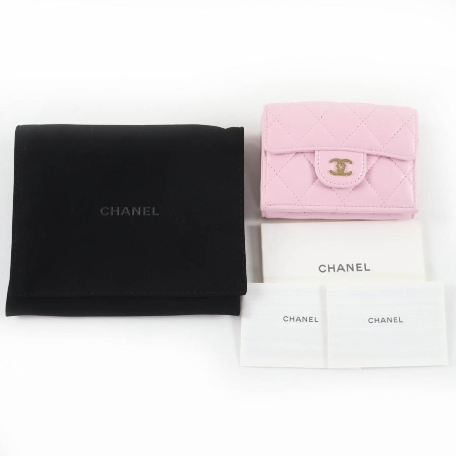 CHANEL（シャネル） 美品☆CHANEL AP0230 ラムスキン ココマーク 
