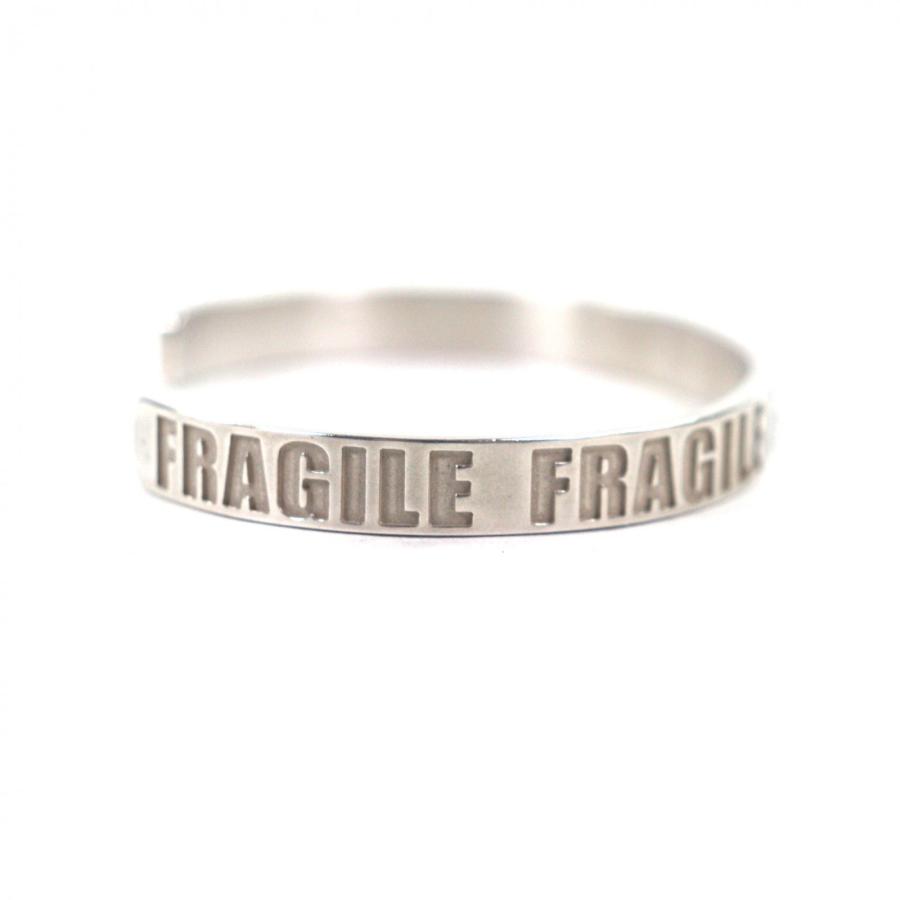 美品▽Maison Margiela 11 メゾンマルジェラ11 19AW FRAGILE 925