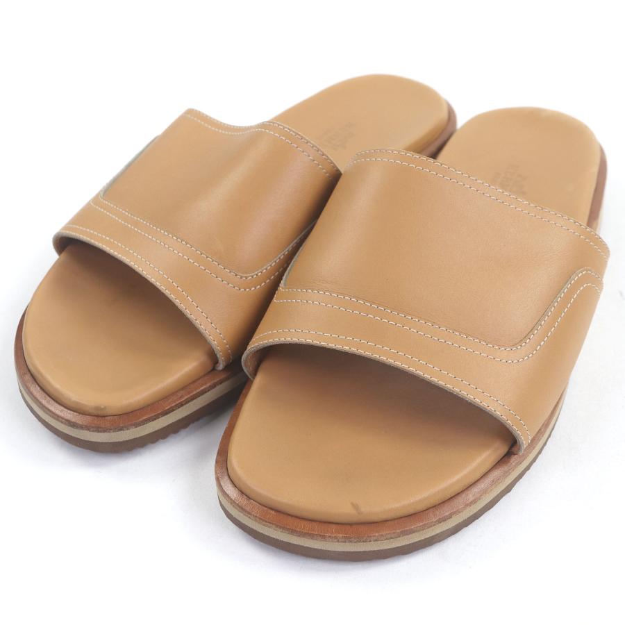 HERMES（エルメス） 良品□HERMES レザー ステッチデザイン シャワー 