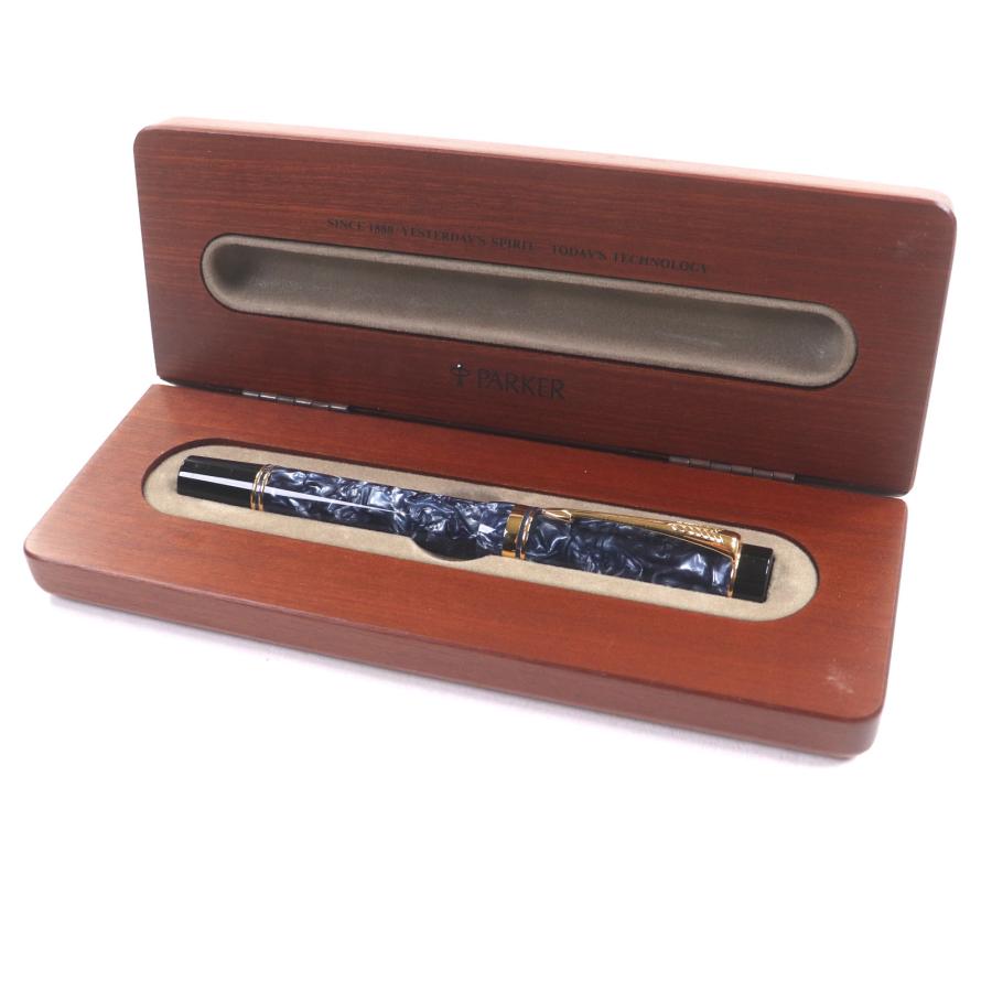 極美品▽PARKER パーカー デュオフォールド センテニアル ペン先18K BB