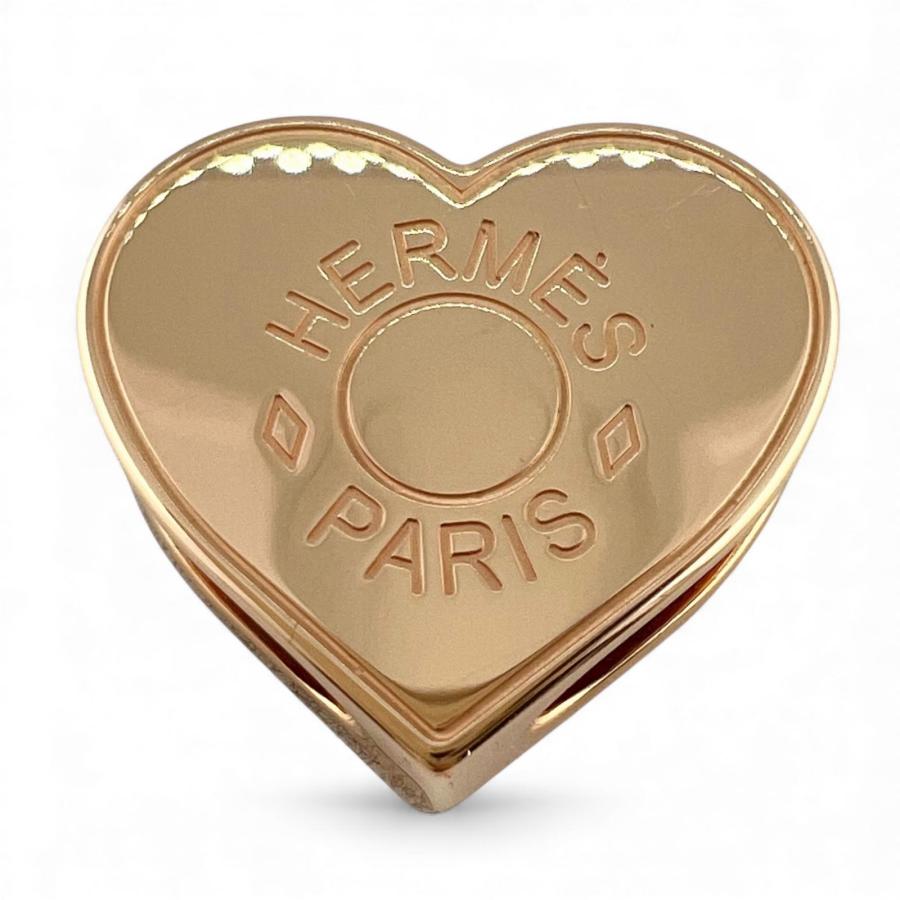 HERMES ハート　ツイリーリング HERMES（エルメス） 未使用品△HERMES ミニ クール ハート ツイリー